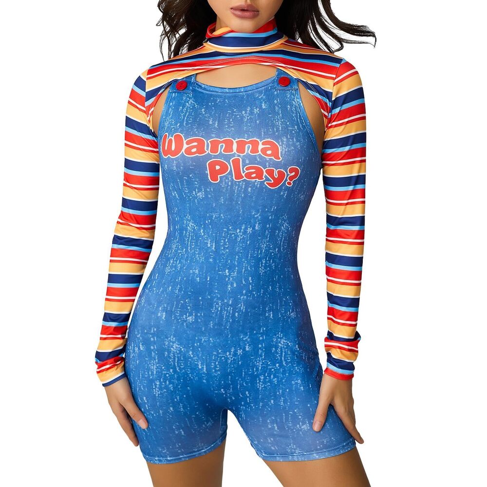 8321 Scary Nightmare Killer Doll Halloween Costumes Movie Character